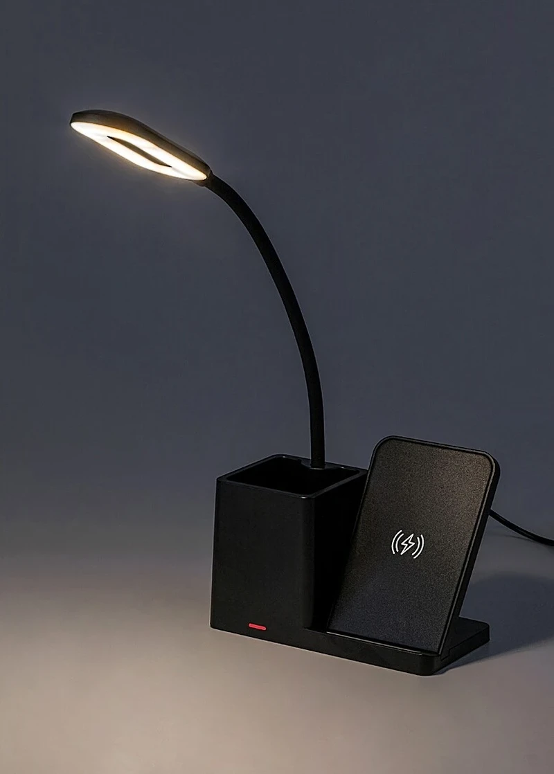 Cerie – LED настолна лампа в черно/бяло, 150×305мм, 200lm, 3000-6500K