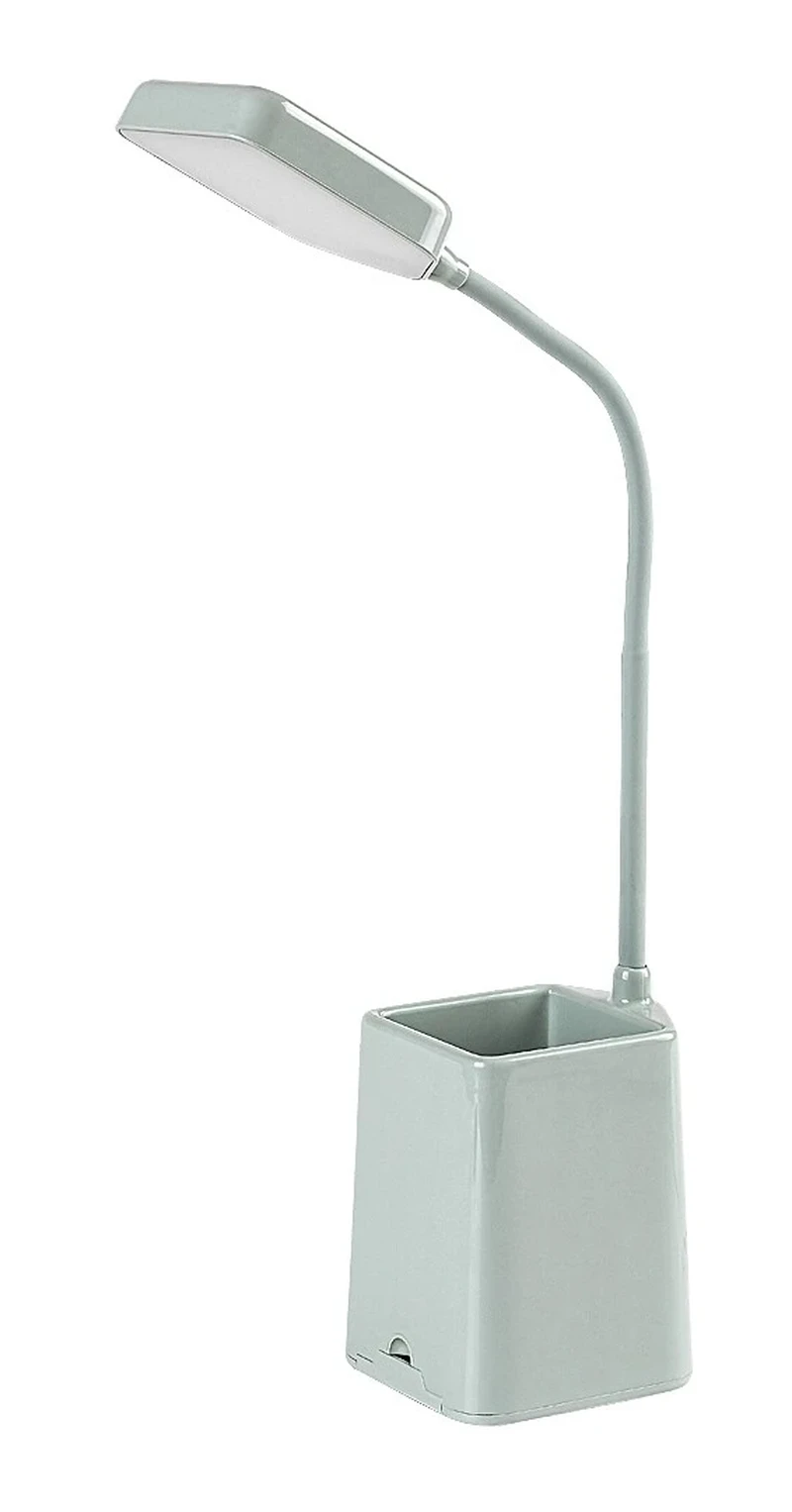 Arvid – LED настолна лампа в синьо/бяло с димиране, 200×370мм, 6W, 5000K