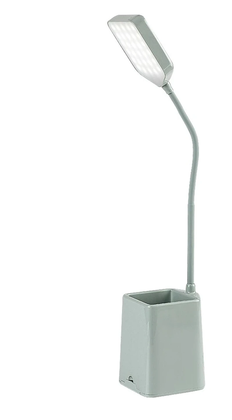 Arvid – LED настолна лампа в синьо/бяло с димиране, 200×370мм, 6W, 5000K