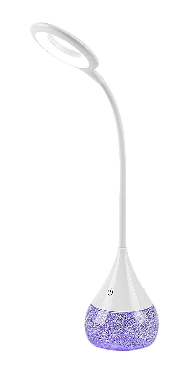 Vivter – LED настолна лампа в бяло с RGB, Ø160мм, 220lm, 4000K, димируема