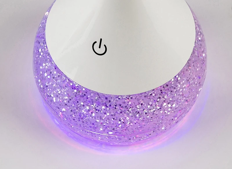 Vivter – LED настолна лампа в бяло с RGB, Ø160мм, 220lm, 4000K, димируема
