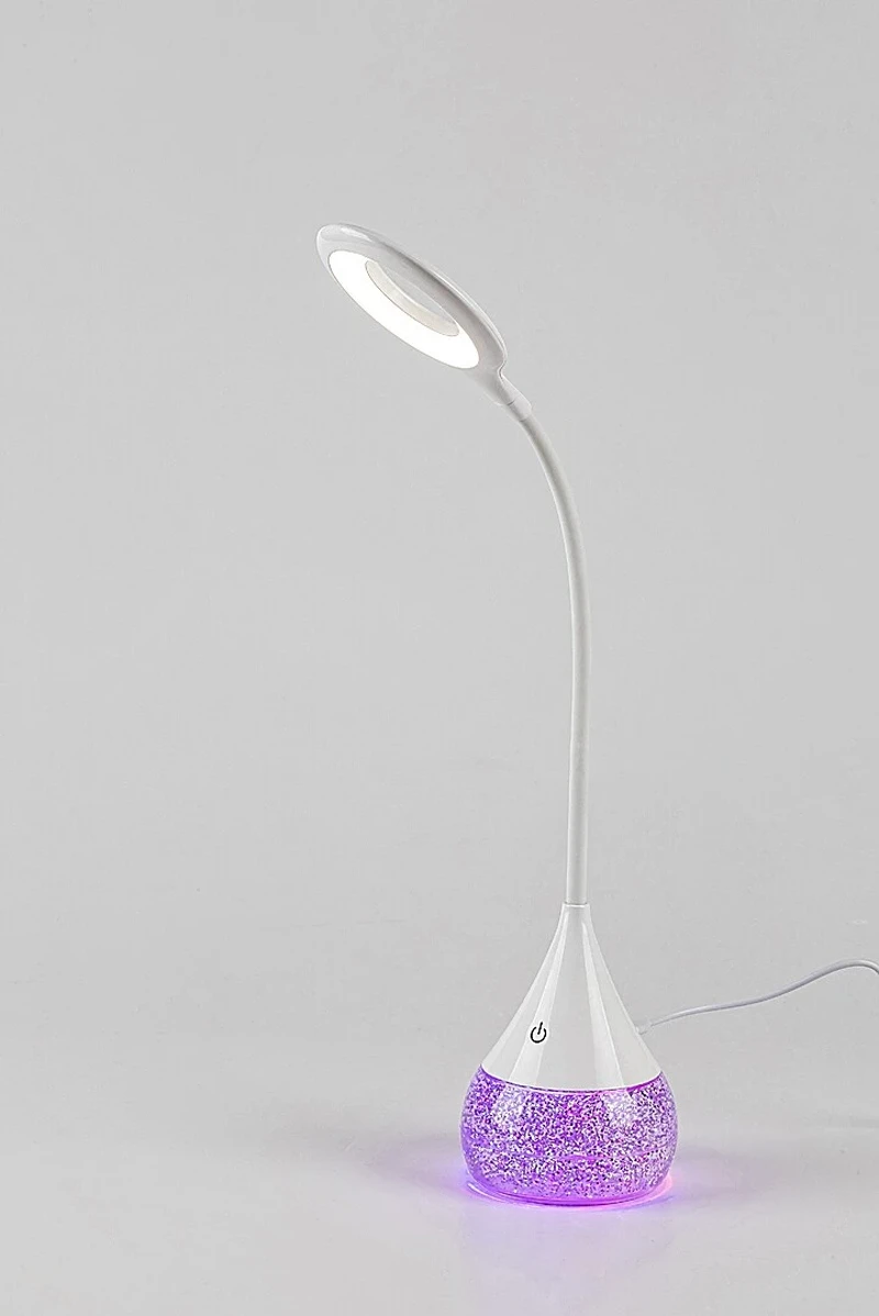 Vivter – LED настолна лампа в бяло с RGB, Ø160мм, 220lm, 4000K, димируема