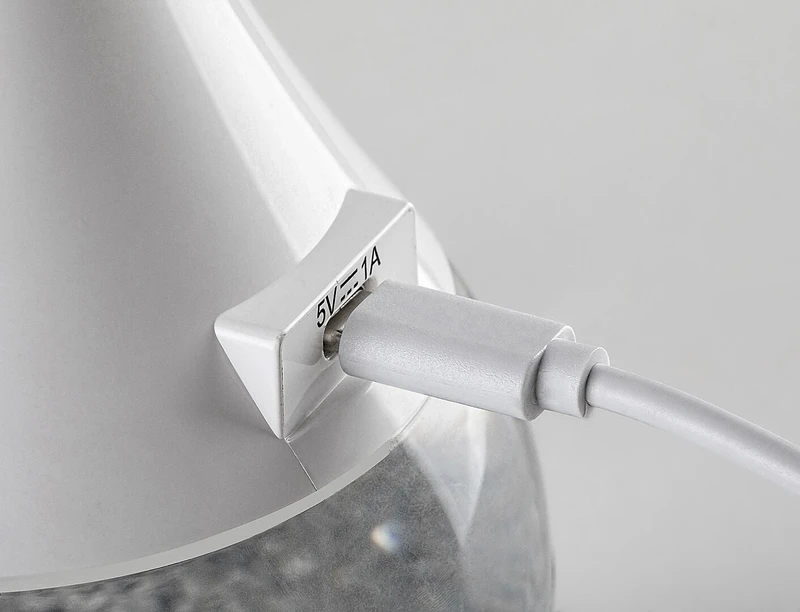 Vivter – LED настолна лампа в бяло с RGB, Ø160мм, 220lm, 4000K, димируема