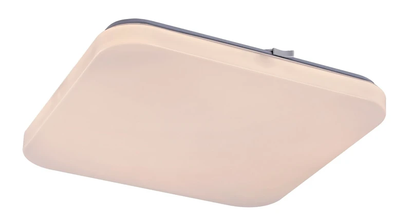 LED плафони Vendel – LED плафон с датчик за движение в бяло, 280×280мм, 12W, 4000K