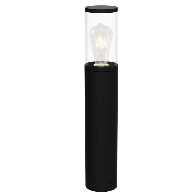 Wellington – LED градинска лампа в черен мат, Ø85мм, 800мм, IP44, E27