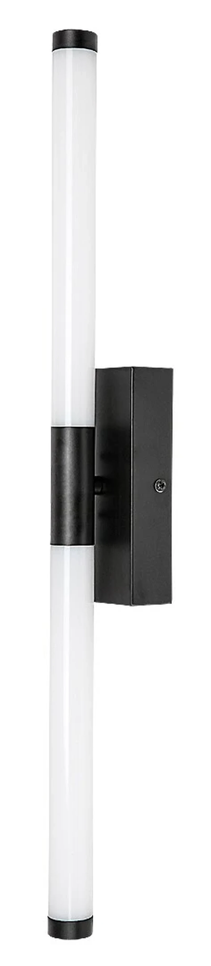 Tilora – LED плафон за баня в черно/бяло, 600мм, 8W, 4000K, IP44