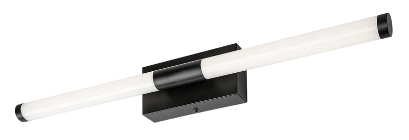 Tilora – LED плафон за баня в черно/бяло, 600мм, 8W, 4000K, IP44