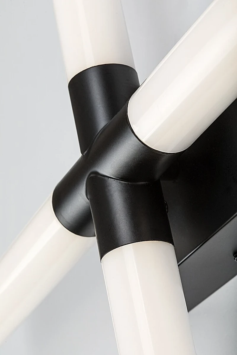 Tilora – LED плафон за баня в черно/бяло, 600×600мм, 16W, 4000K, IP44