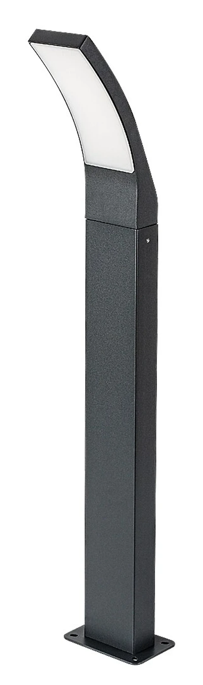 Palanga – LED градинска лампа в антрацит с бял абажур, Ø120мм, 12W, 3000K