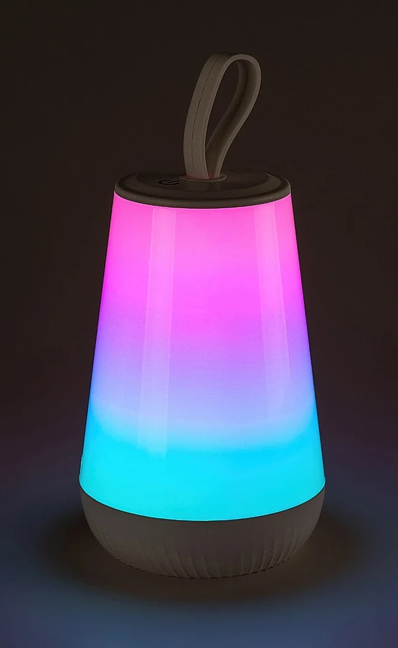 Franco – LED декоративна лампа в бяло, Ø100мм, 2W, 3000K, RGB, димируема