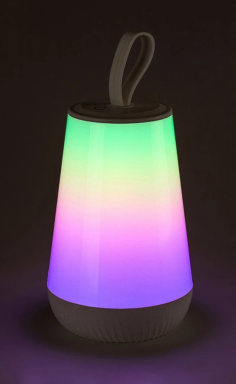 Franco – LED декоративна лампа в бяло, Ø100мм, 2W, 3000K, RGB, димируема