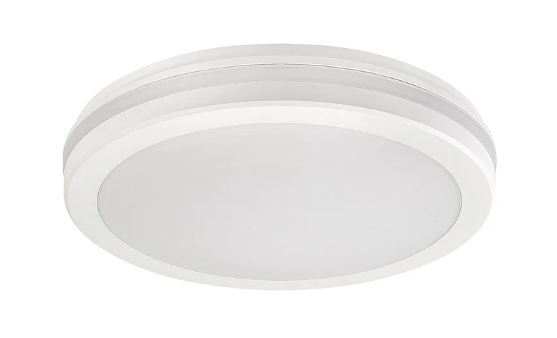 Indre – LED плафон за тераса в бяло, Ø300мм, 28W, 3000-6500K, IP54