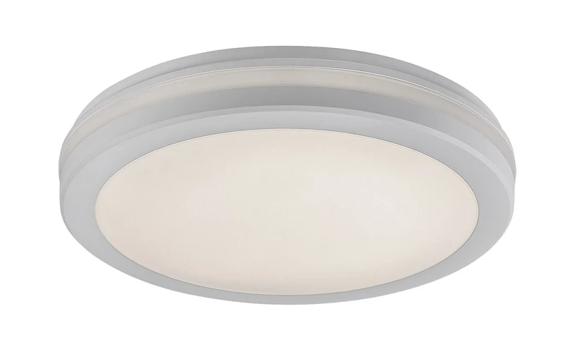 Indre – LED плафон за тераса в бяло, Ø300мм, 28W, 3000-6500K, IP54