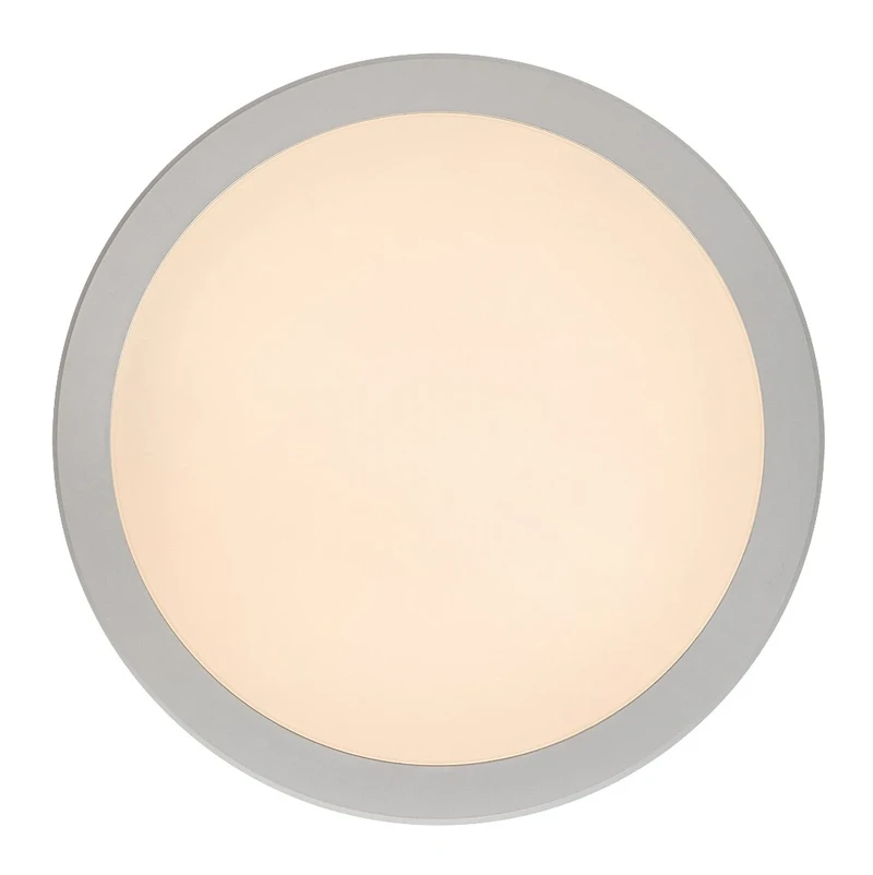 Indre – LED плафон за тераса в бяло, Ø300мм, 28W, 3000-6500K, IP54