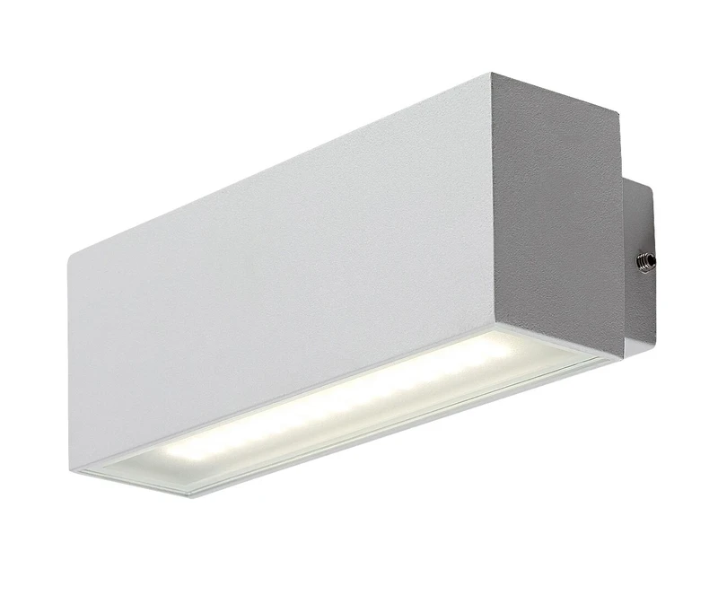 Външно стенно осветление Mataro – LED външна стенна лампа в бяло, 180×65мм, 10W, 4000K, IP54
