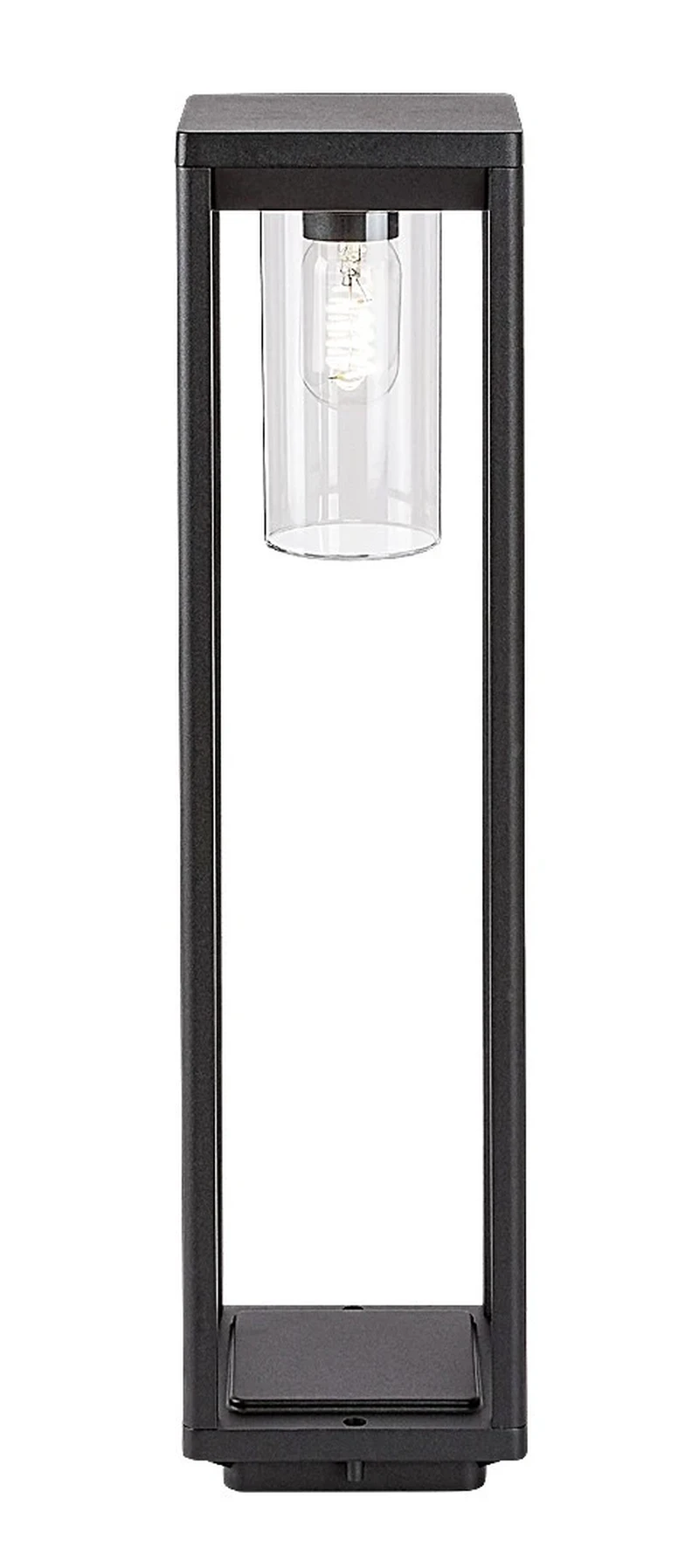 Zernest – външна стояща лампа в черно, 150×600мм, IP54, 1×E27
