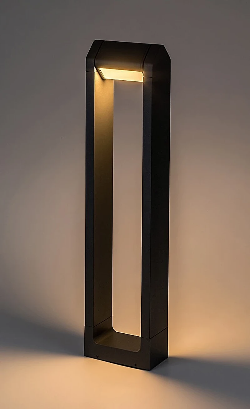 Medna – LED градинска лампа в антрацит, 150×650мм, 8W, 3000K, IP54