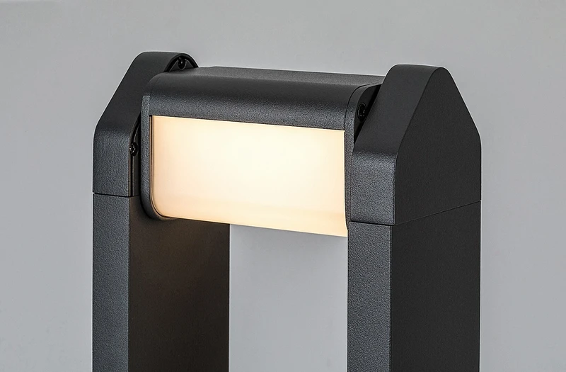 Medna – LED градинска лампа в антрацит, 150×650мм, 8W, 3000K, IP54
