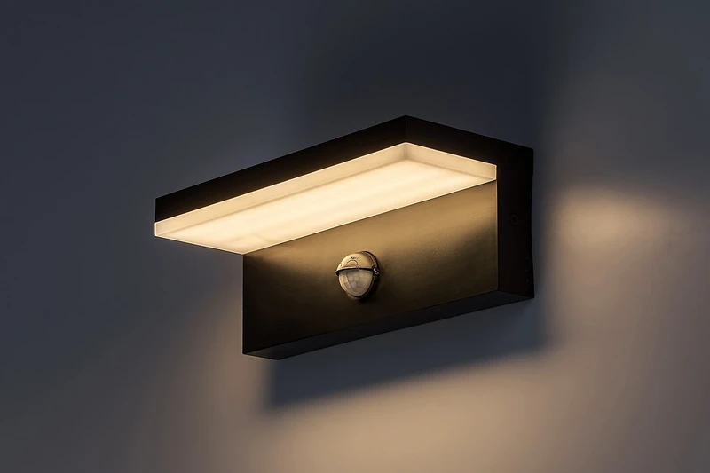 Zaragoza – LED стенна лампа за външен монтаж в черно/бяло, 210×85мм, 9W, 2700-6500K