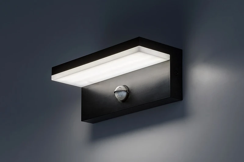 Zaragoza – LED стенна лампа за външен монтаж в черно/бяло, 210×85мм, 9W, 2700-6500K