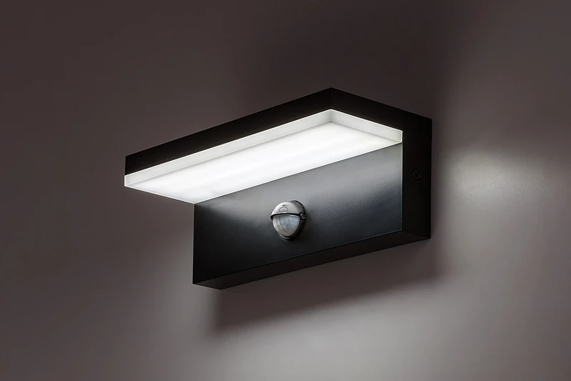 Zaragoza – LED стенна лампа за външен монтаж в черно/бяло, 210×85мм, 9W, 2700-6500K