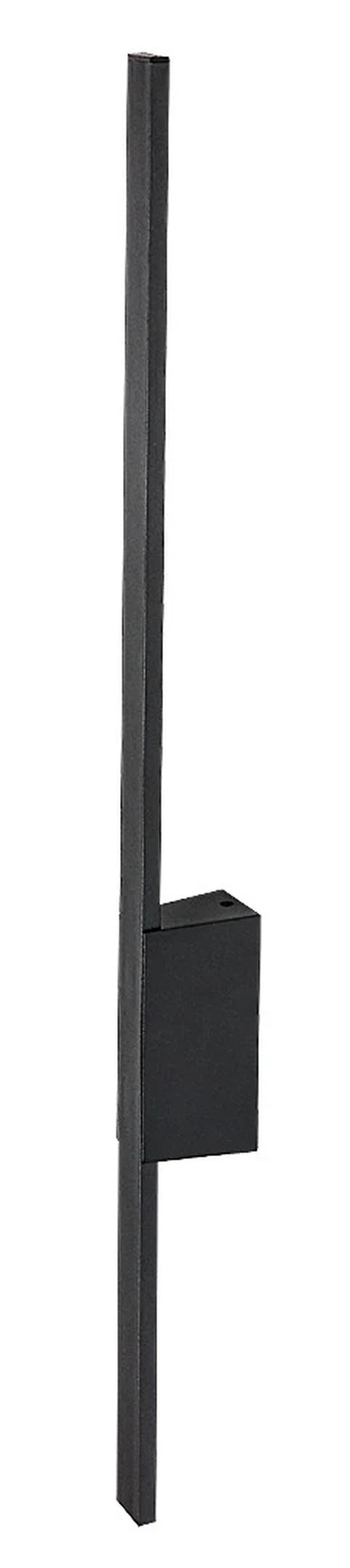 Kelebia – LED външен аплик в черно с бял плафон, 800мм, 12W, 3000K, IP44