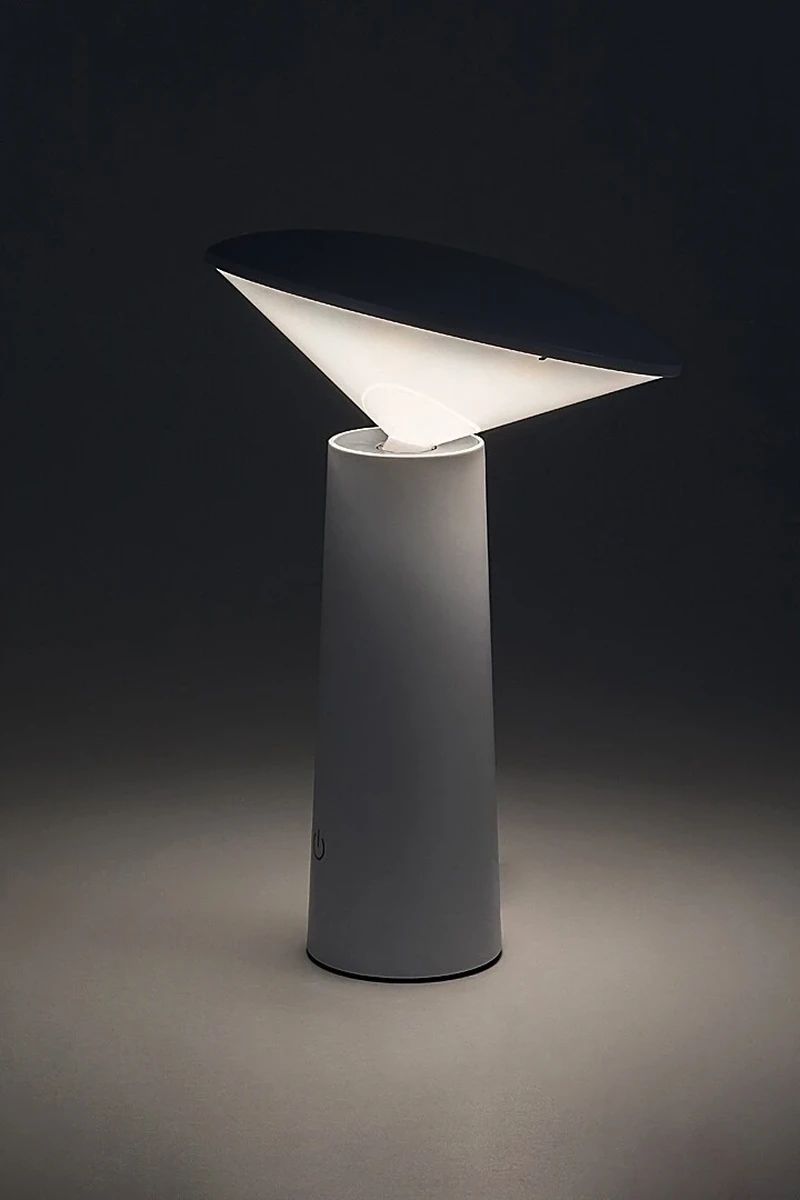 Polperro – LED декоративна градинска лампа в бяло, Ø140мм, 180lm, 2800-6500K