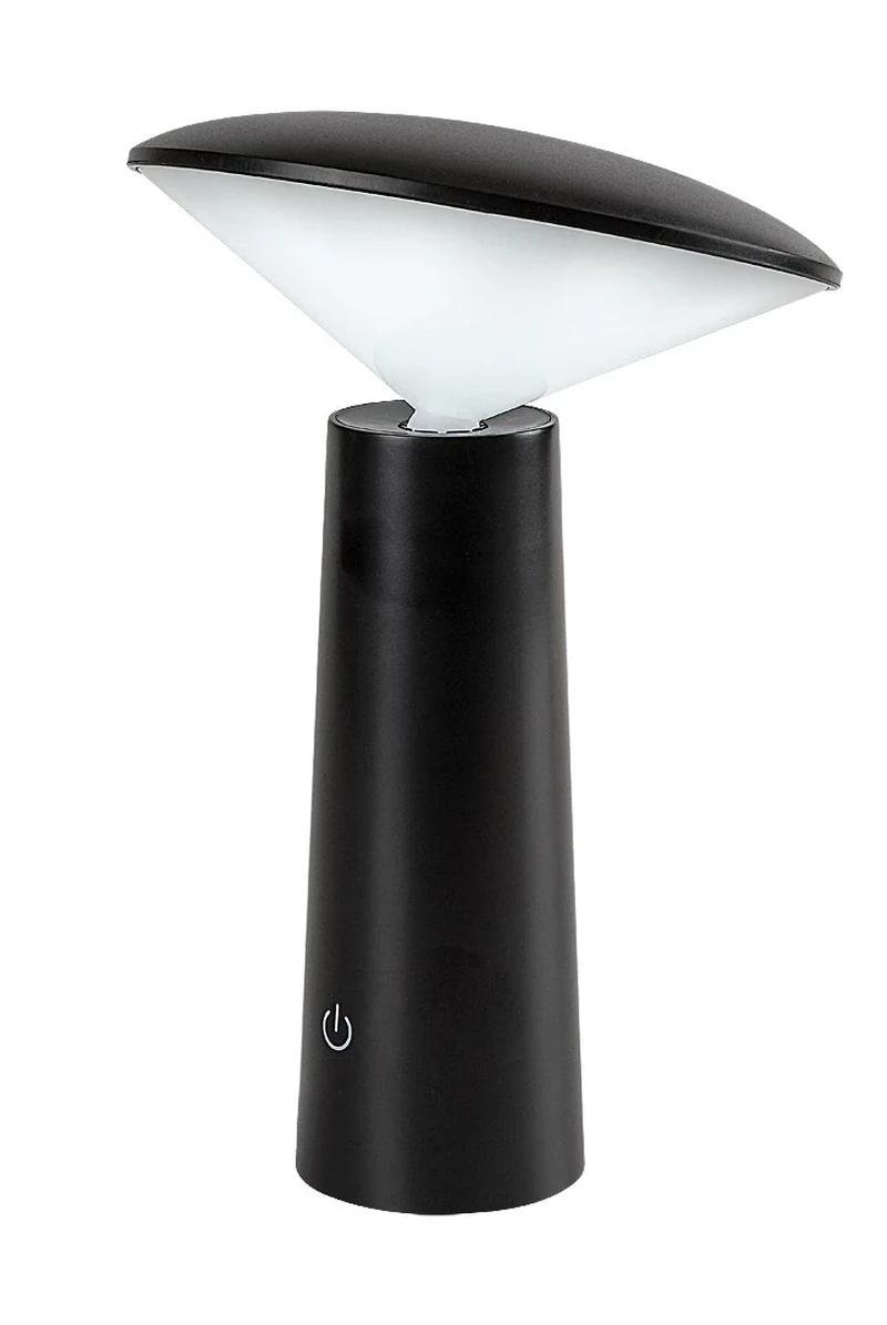 Polperro – LED декоративна лампа за градина в черно/бяло, Ø140мм, 180lm, 2800-6500K