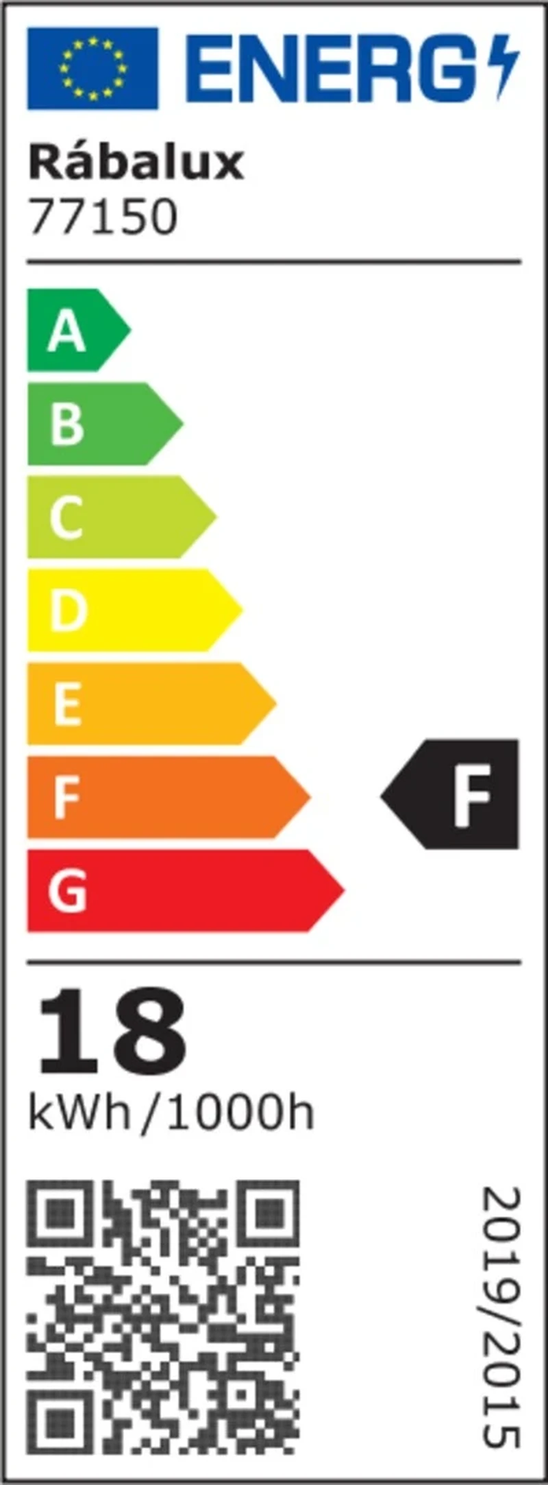 Rapla 2 – LED външна стенна лампа в черно/бяло, 265×110мм, 18W, 2700-6500K, IP65