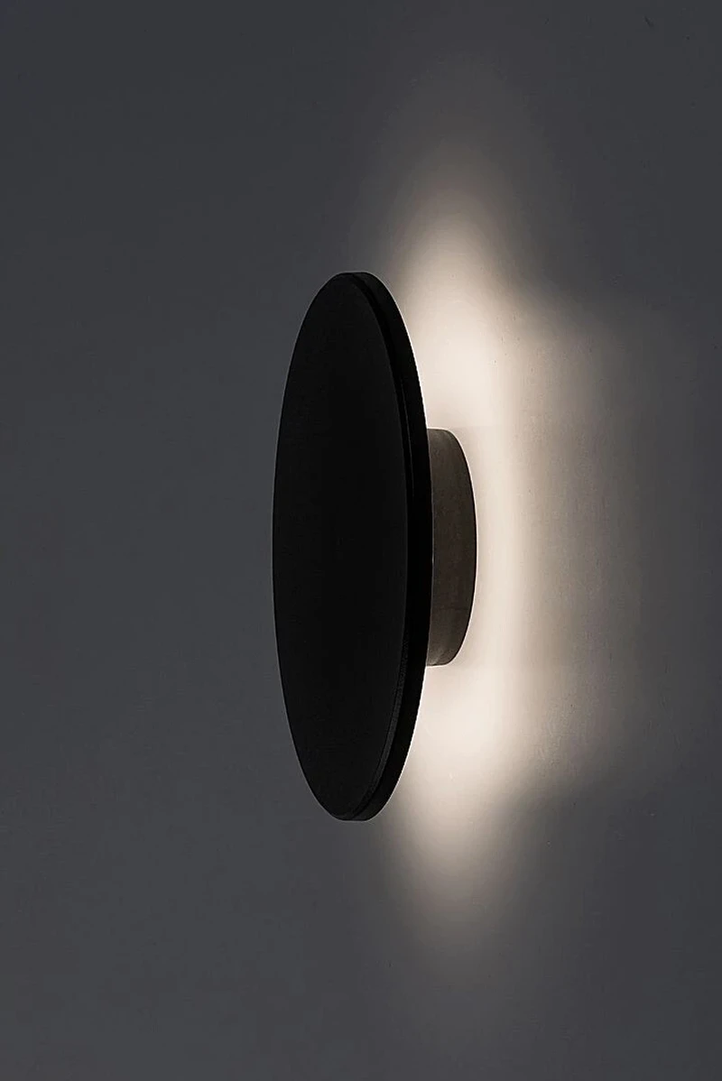 Rust – LED външна стенна лампа в черно/бяло, Ø220мм, 15W, 2700-6500K, IP65