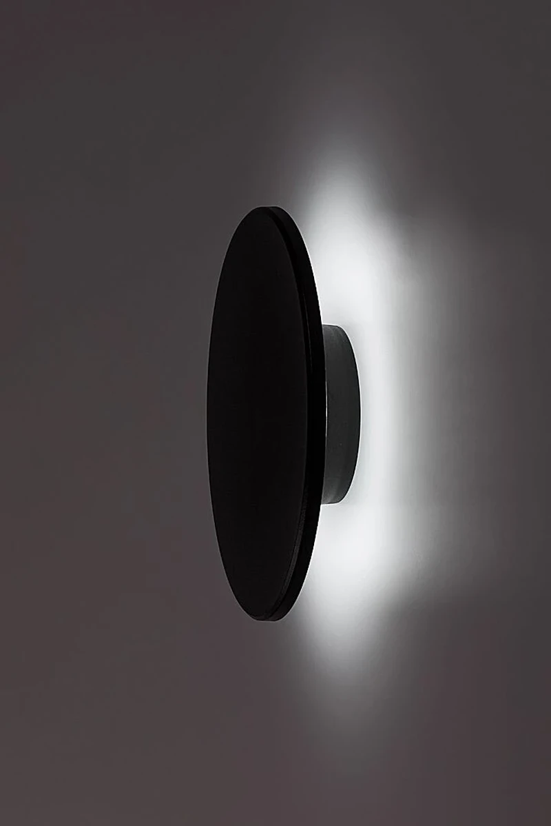 Rust – LED външна стенна лампа в черно/бяло, Ø220мм, 15W, 2700-6500K, IP65