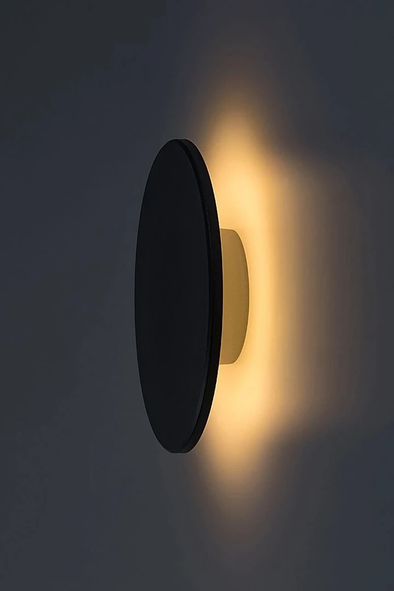 Rust – LED външна стенна лампа в сиво/бяло, Ø220мм, 15W, 2700-6500K, IP65