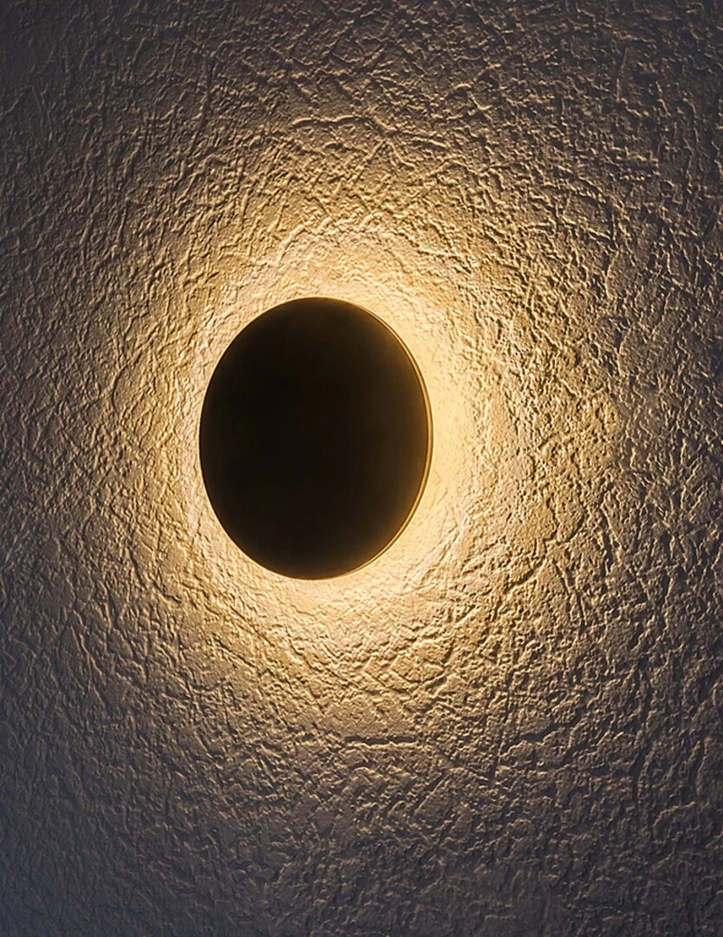 Rust – LED външна стенна лампа в сиво/бяло, Ø220мм, 15W, 2700-6500K, IP65