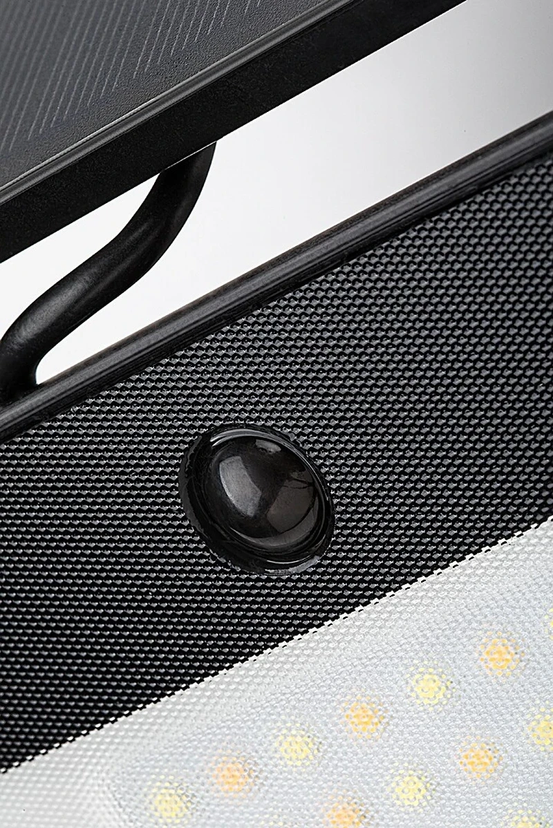 Tarcal – LED соларен аплик за външен монтаж в черно, 140×175мм, 6W, IP65