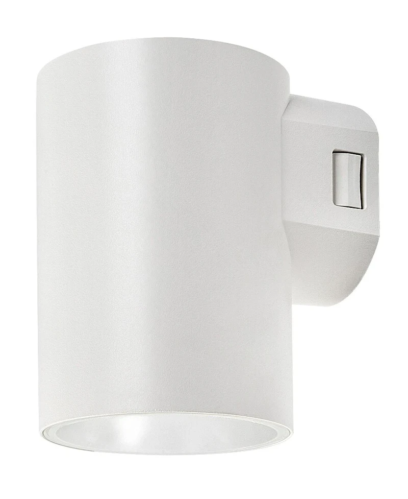 Urfa – LED външна стенна лампа в бяло, Ø75мм, 9W, 2700-6500K, IP65