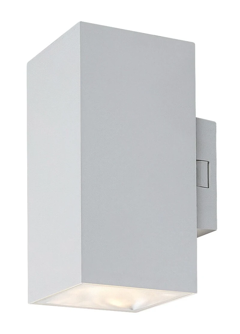 Външно стенно осветление Urfa – LED външна стенна лампа в бяло, 75×160мм, 18W, 2700-6500K, IP65