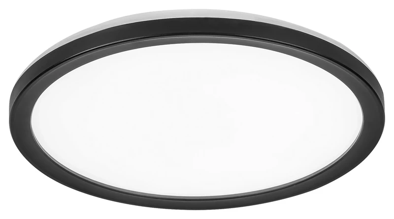 Inverness – LED плафон за тераса в черно/бяло, Ø280мм, 15W, 2700-6500K