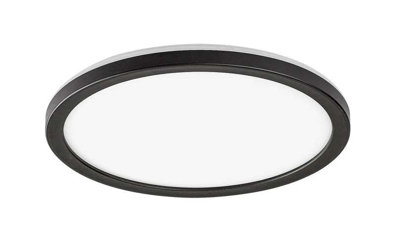 Inverness – LED плафон за тераса в черно/бяло, Ø280мм, 15W, 2700-6500K