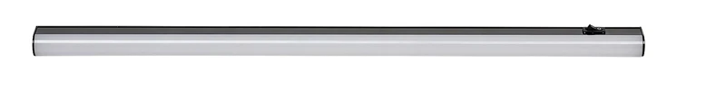 Осветление за шкаф Greg – LED осветление за кухня в черно/бяло, 1185мм, 18W, 4000K