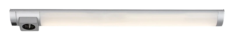 Осветление за шкаф Soft2 – LED осветление за кухня в сребристо, 450мм, 5W, 4000K