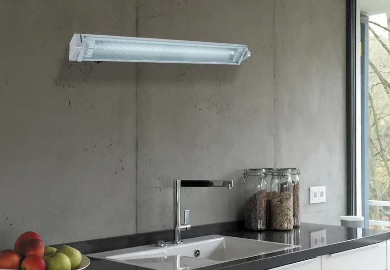 Easylight2 – LED осветление за кухня в сребристо/бяло, 575мм, 10W, 4000K