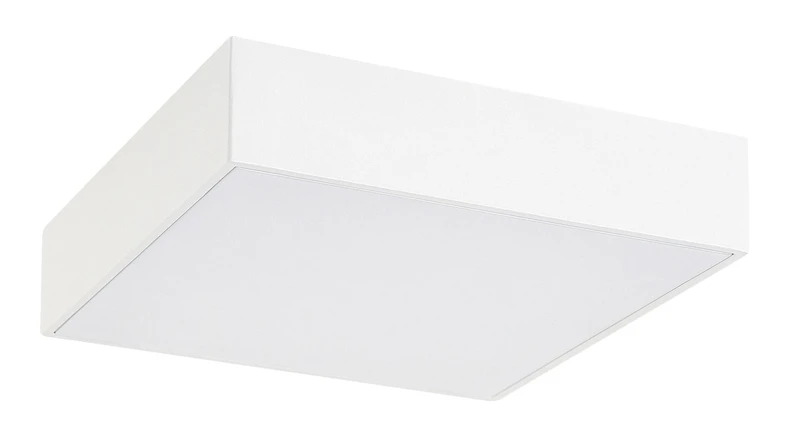 Tartu – LED плафон за тераса в бял мат, 175×175мм, 18W, 2800-6000K, IP44