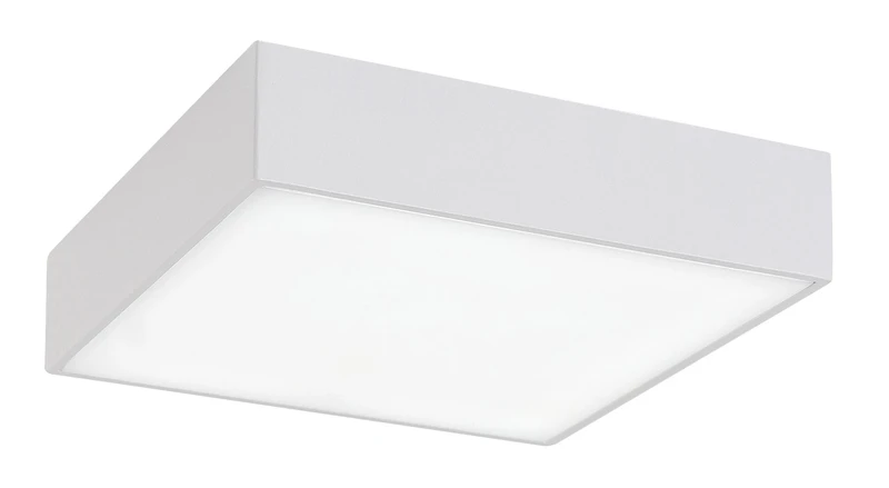 Tartu – LED плафон за тераса в бял мат, 175×175мм, 18W, 2800-6000K, IP44
