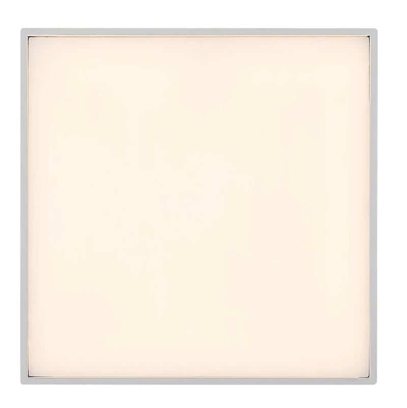 Tartu – LED плафон за тераса в бял мат, 175×175мм, 18W, 2800-6000K, IP44