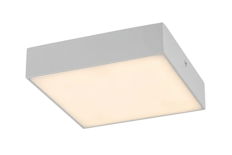 Tartu – LED плафон за тераса в бял мат, 175×175мм, 18W, 2800-6000K, IP44