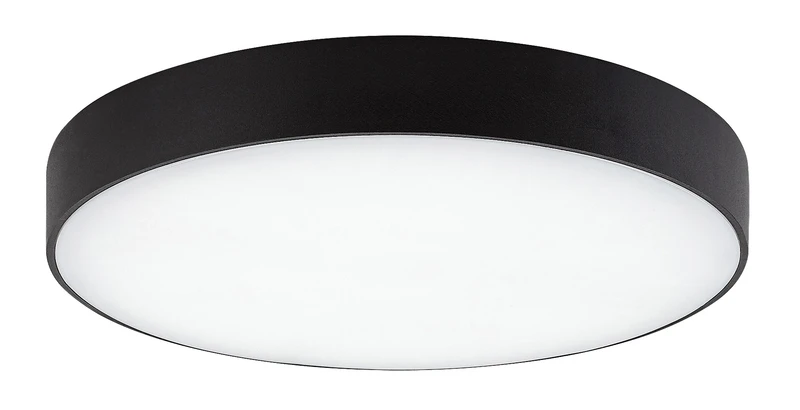 Tartu – LED плафон за тераса в черен мат, Ø300мм, 24W, 2800-6000K, IP44