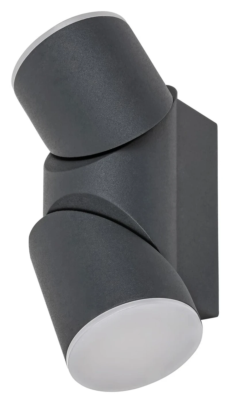 Belfast – LED външен аплик в антрацит, Ø65мм, 12.9W, 3000K, IP65