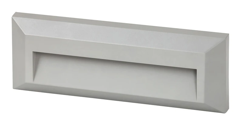 Наземна лампи Pueblo – LED външна вградена лампа в сиво, 230×80мм, 1.6W, 4000K, IP65