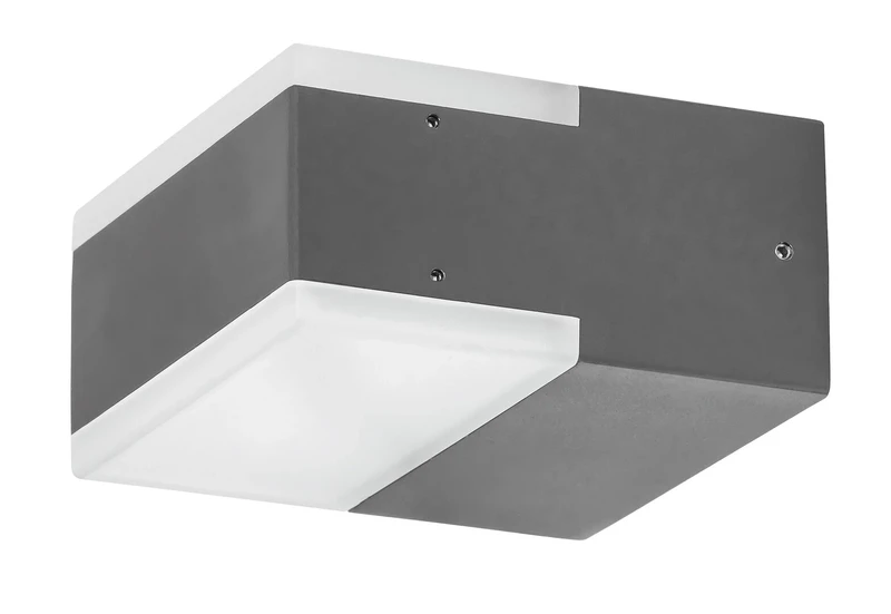 Bona – LED външна стенна лампа в антрацит, 110×56мм, 9W, 4000K, IP54