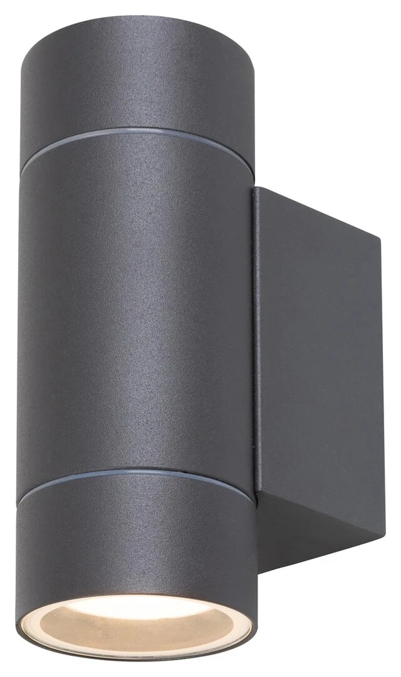 Phoenix – минималистична външна лампа в антрацит, GU10, IP54, 65×160мм